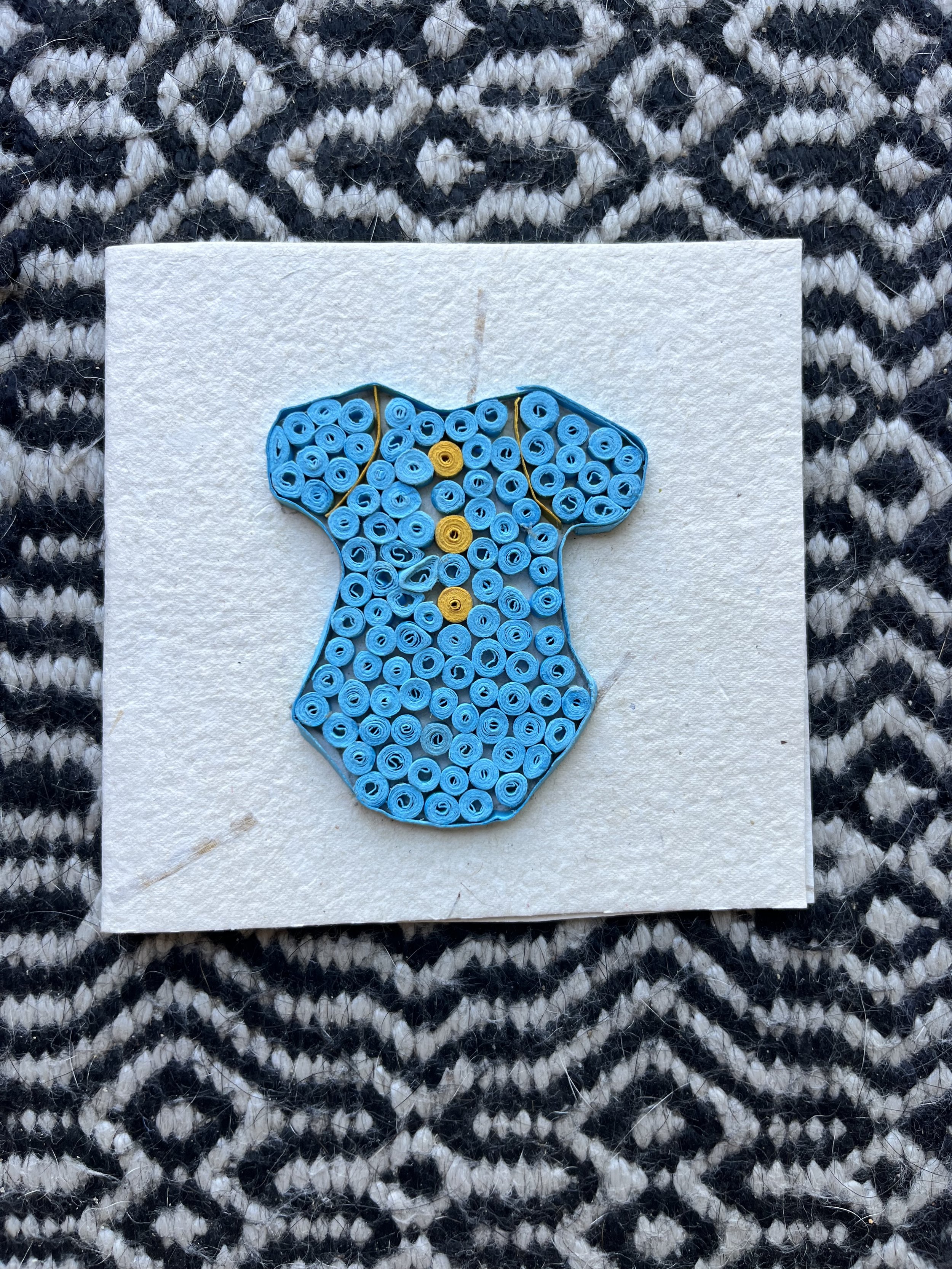 Baby Onesie note card