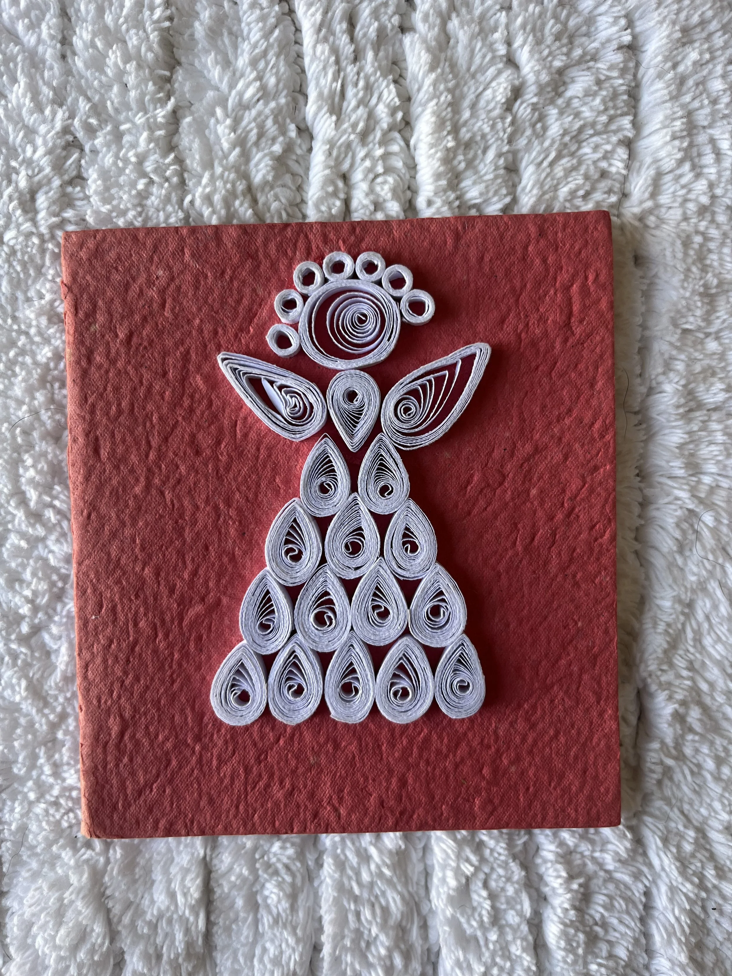 Holiday Angel note card - 5 x 5