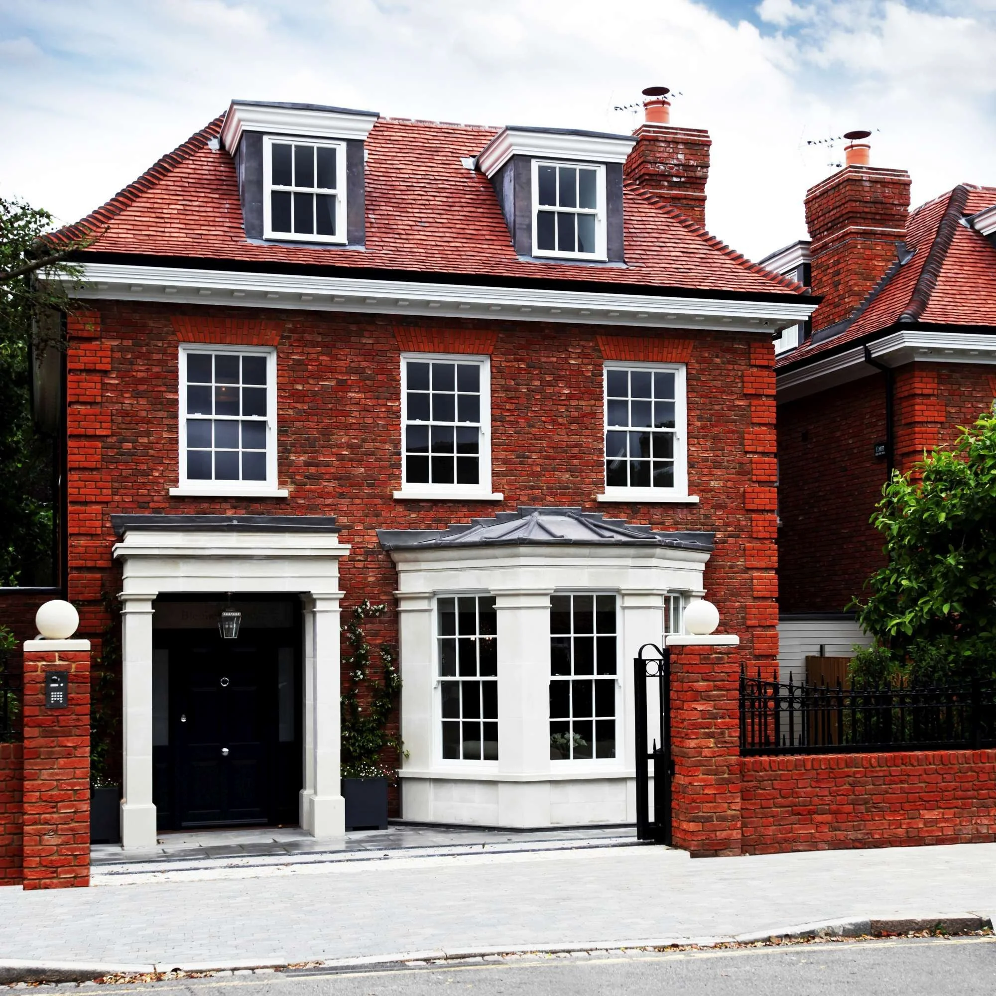 Lancaster Gardens — front, as built