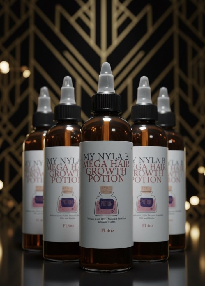 1 Nyla B Luxury Hair Growth Oil - Pre-Order