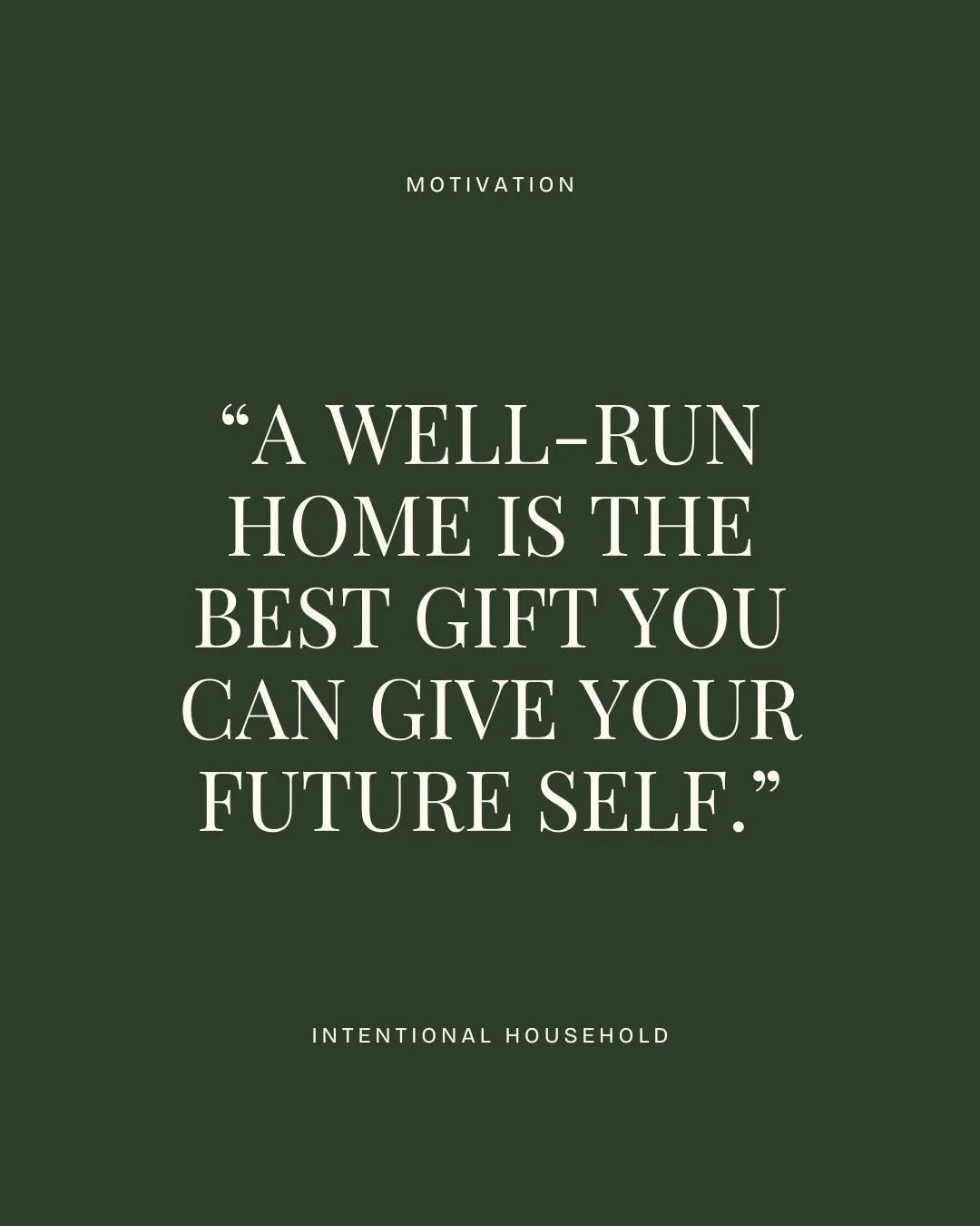 Planning ahead today gives you freedom tomorrow.
🛠 Get started with tools, routines &amp; more at www.intentionalhousehold.com

🎧 Podcast | 📺 YouTube | 📌 Pinterest