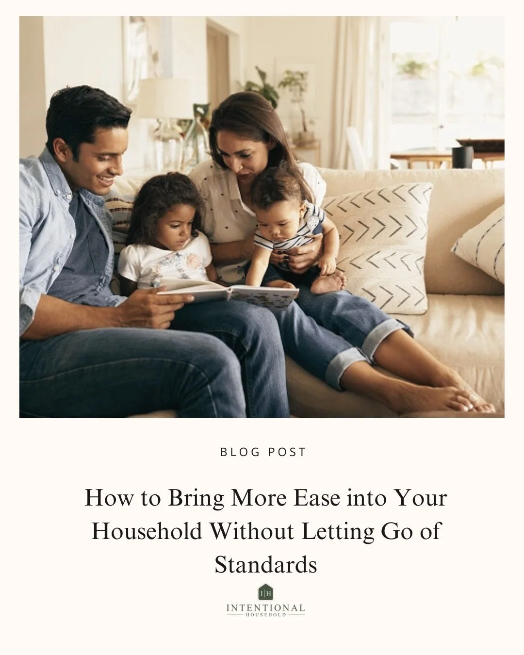 🌿 You can bring more ease into your home without letting go of your standards.
At Intentional Household, we believe that calm and structure aren’t opposites—they work together. When you have clear systems, aligned support, and strong