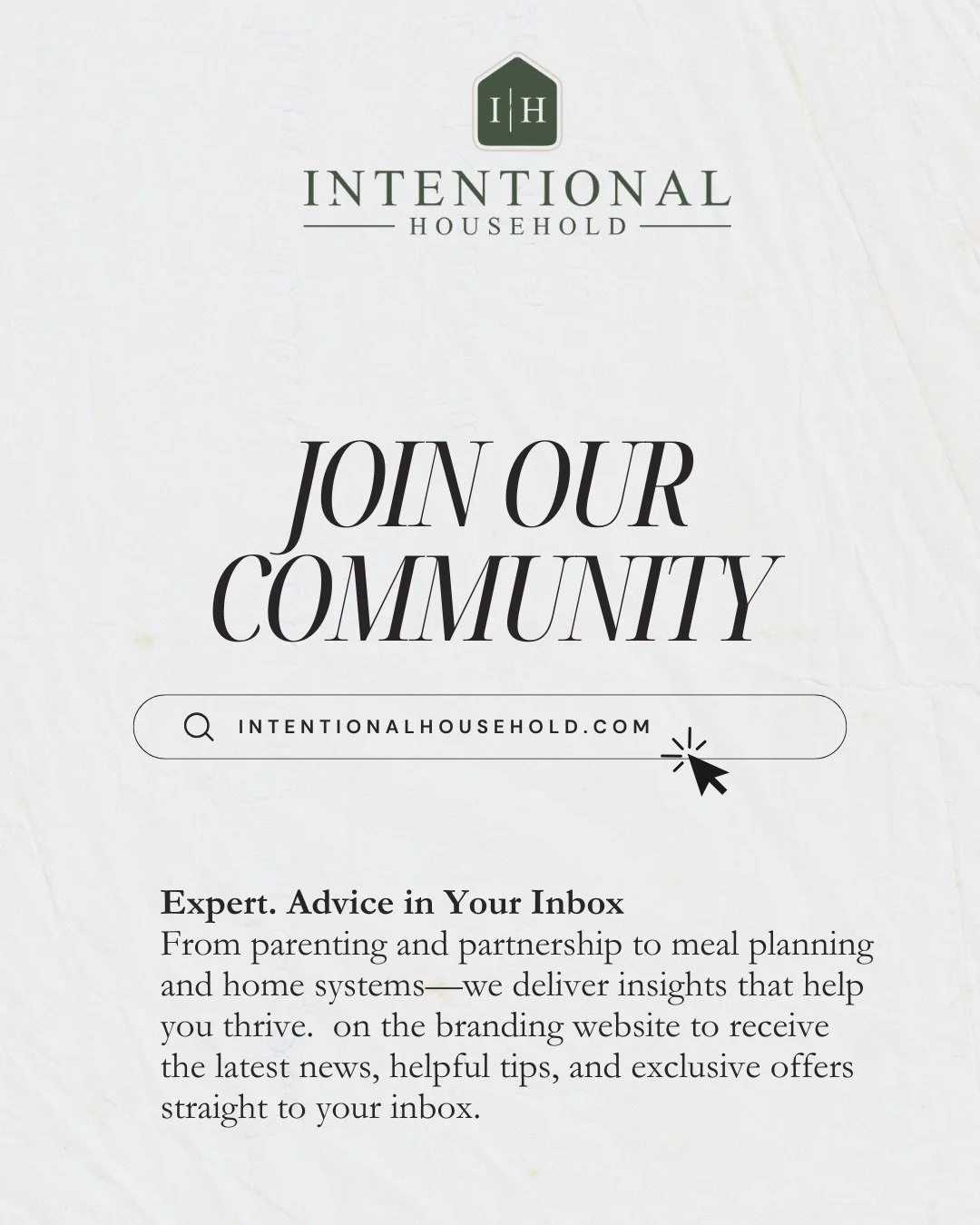 Want to feel less frazzled and more focused?
Join our Intentional List for simple, real-life strategies that actually work—plus exclusive perks just for subscribers.
📝 Sign up at the link in our bio.
#LiveIntentionally #FamilySystemsThatWork