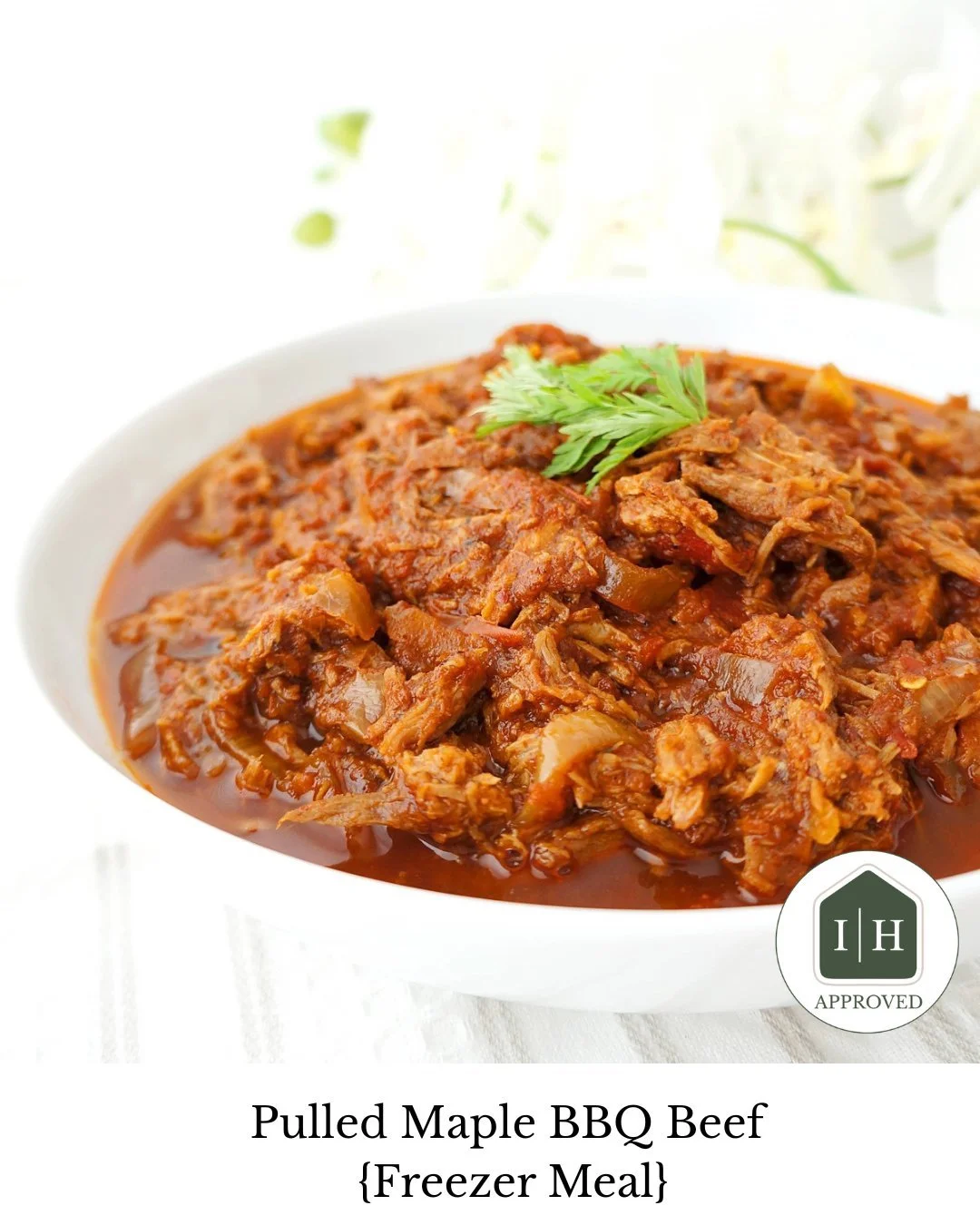 Busy weeknight? We&rsquo;ve got you. Our recipe of the month: Pulled Maple BBQ Beef from @Hauteandhealthyliving &ndash; freezer-friendly, slow-cooker simple and totally family-friendly. Prep now, relax later. 🍁🔥

Why we love it for your household

