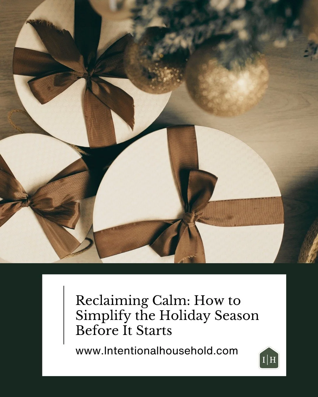 What if this holiday season felt peaceful instead of packed?
November is your chance to plan with intention &mdash; before the whirlwind begins.

✨ Simplify gift-giving
✨ Protect your time (and your energy)
✨ Set emotional boundaries that make space 