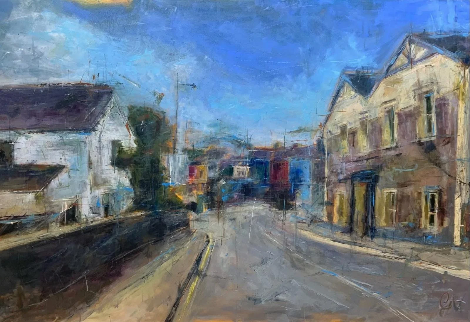 Killarney Road 2 (sold) Acrylic on Canvas 100 x 120cm