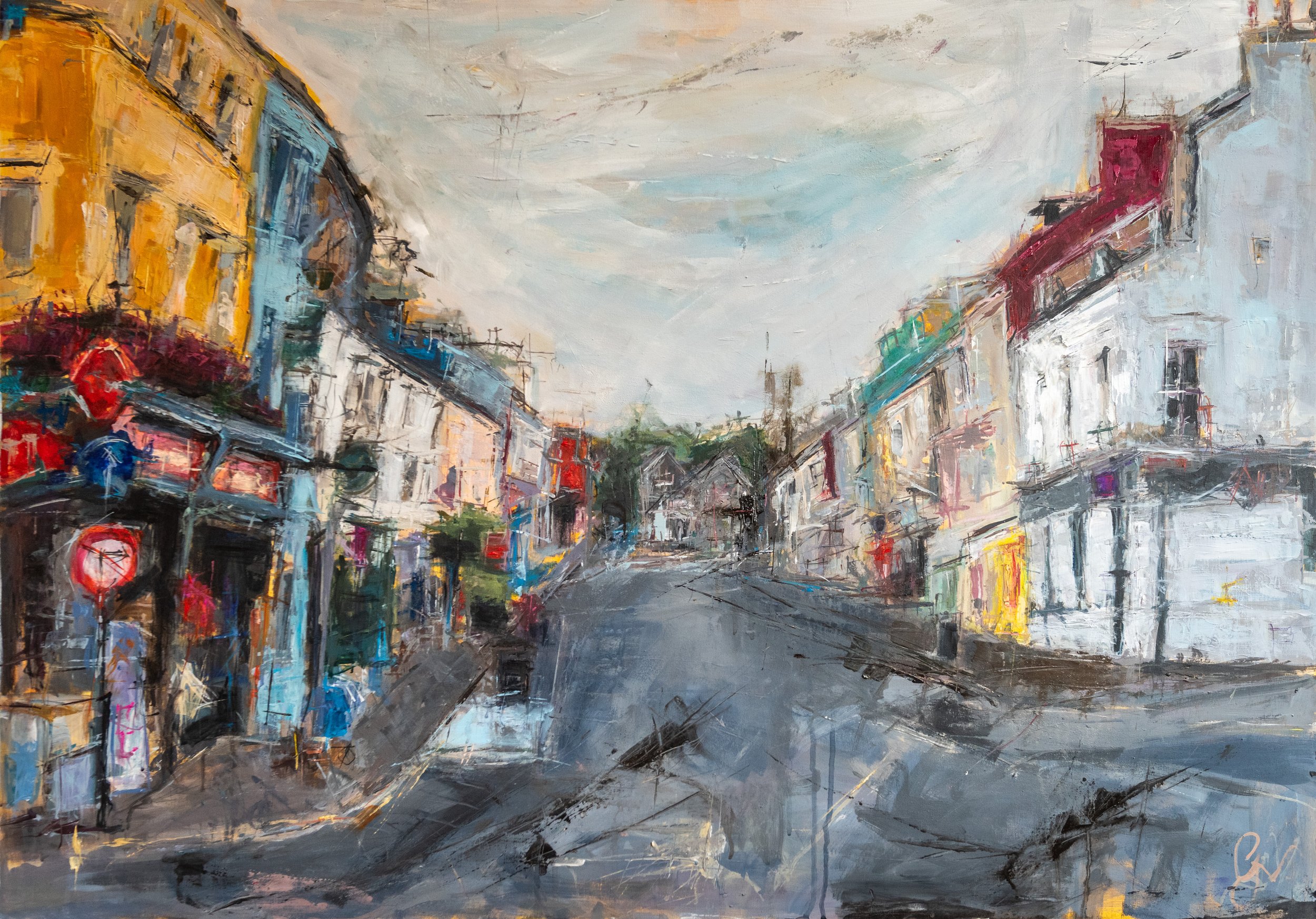 Nead Éin Main Street 1 (Sold)
Acrylic on Board 70 x 100cm