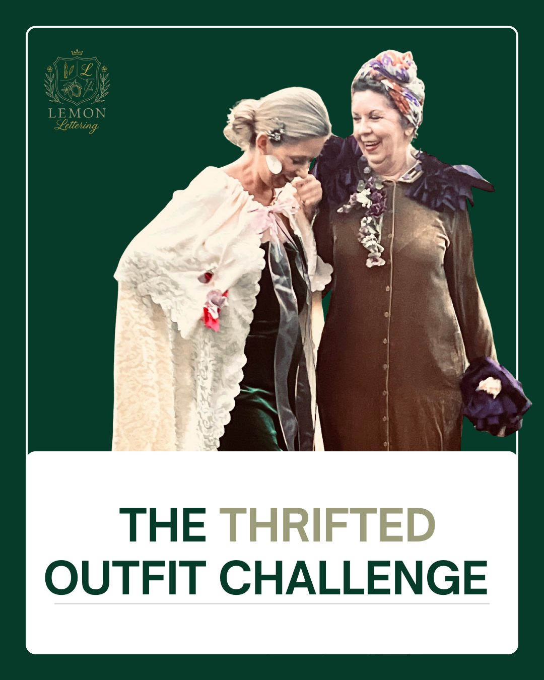 Our Thrifted Outfit Challenge Adventure
