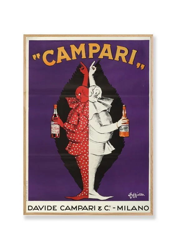 Campari "Spiritello" (L'Aperitivo) - 1921 (Re-edizione c. 1950s)