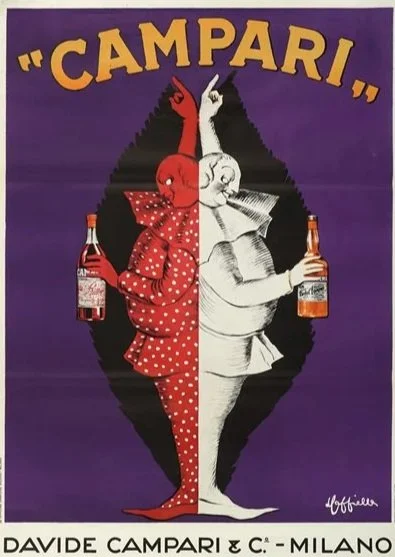 Campari "Spiritello" (L'Aperitivo) - 1921 (Re-edizione c. 1950s)