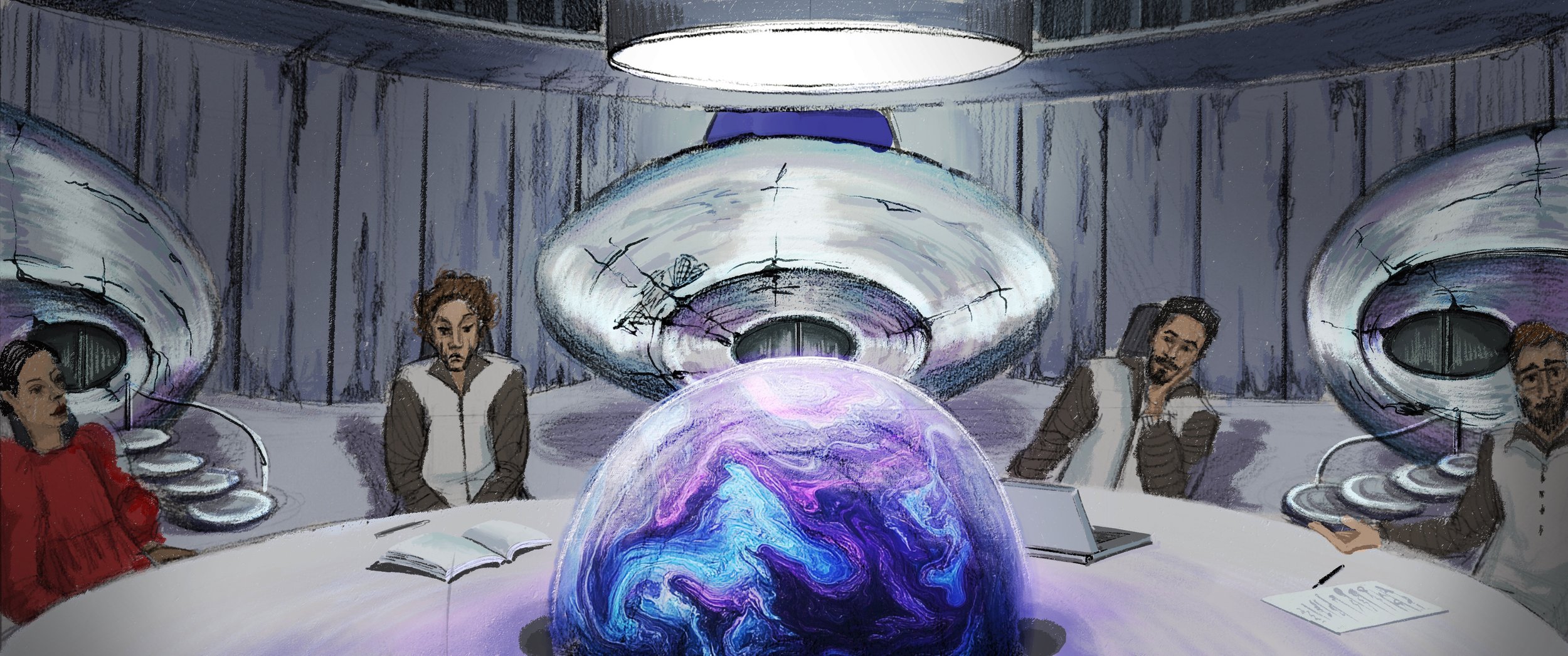 Solaris - Prometheus conference room sketch