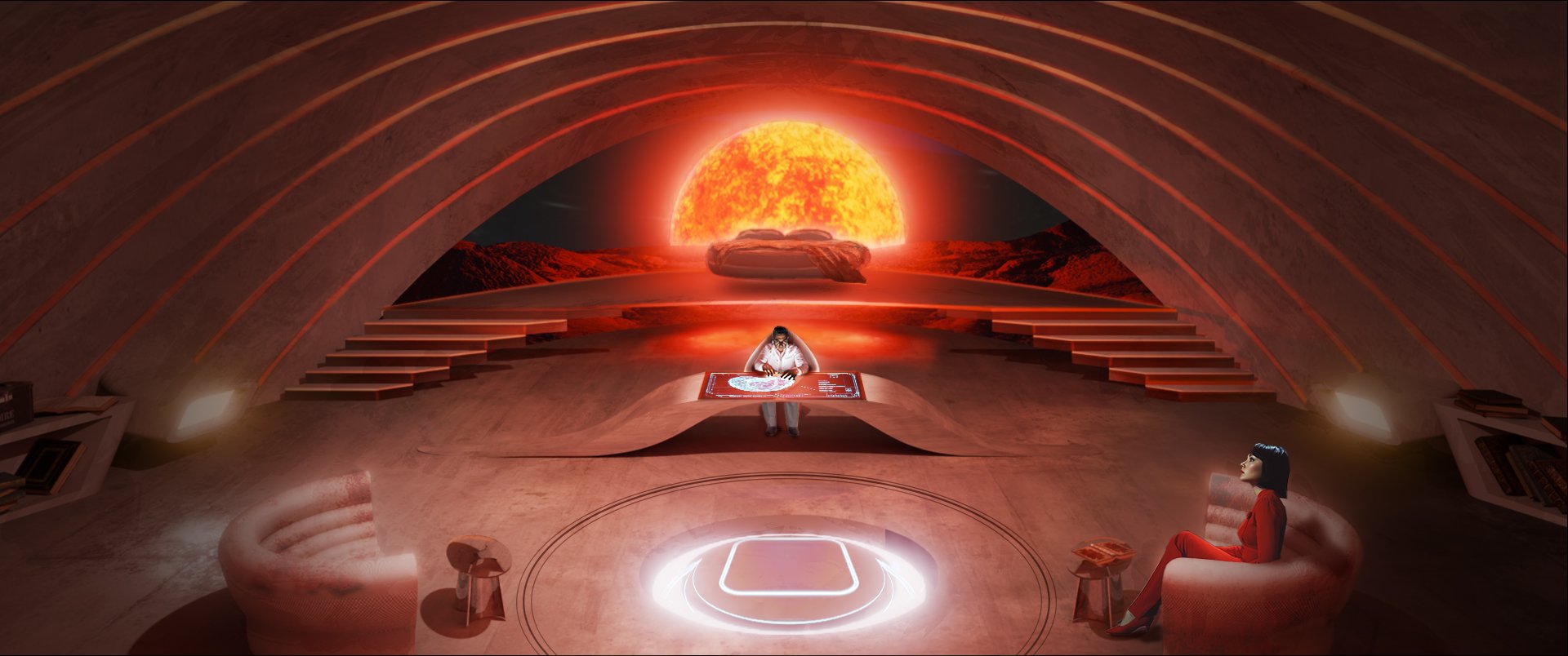 Solaris - Prometheus bedroom rendering#1