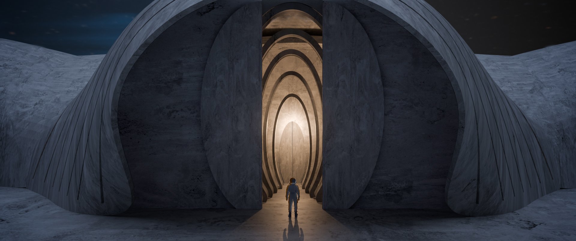 Solaris - Spaceship entrance