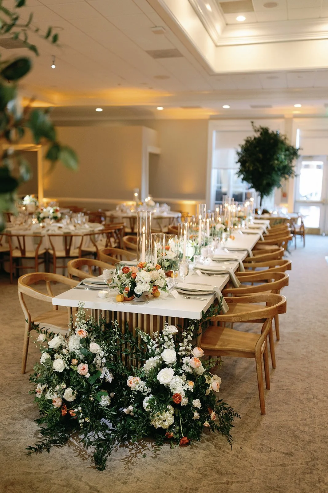 Orange Touches at The Bethesda Country Club