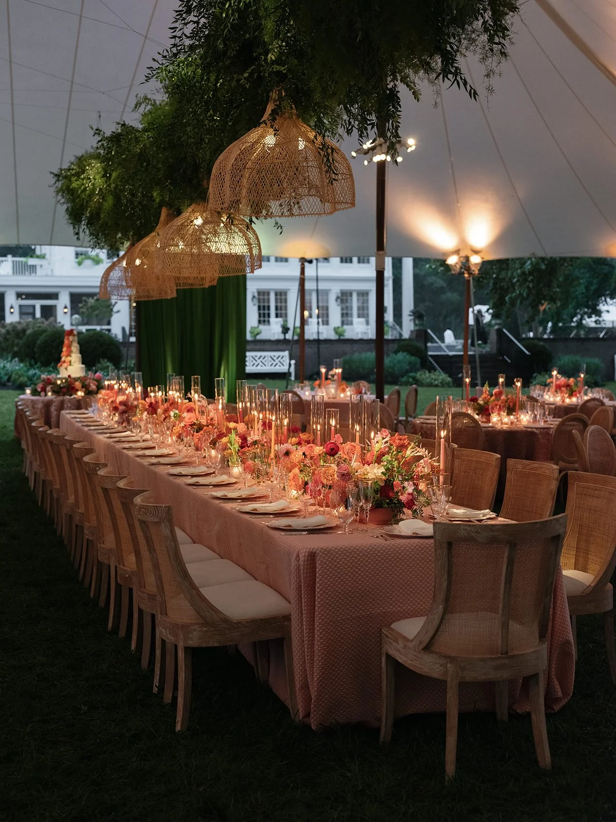 A Pink and Coral Toned Wedding At A Private Residence
