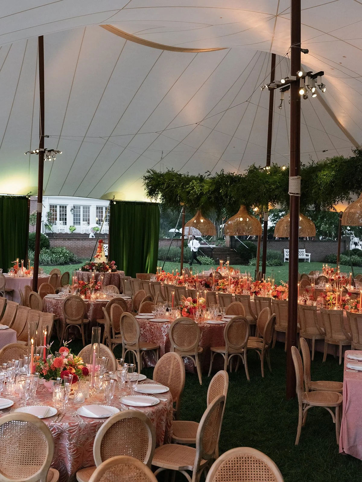 A Pink and Coral Toned Wedding At A Private Residence