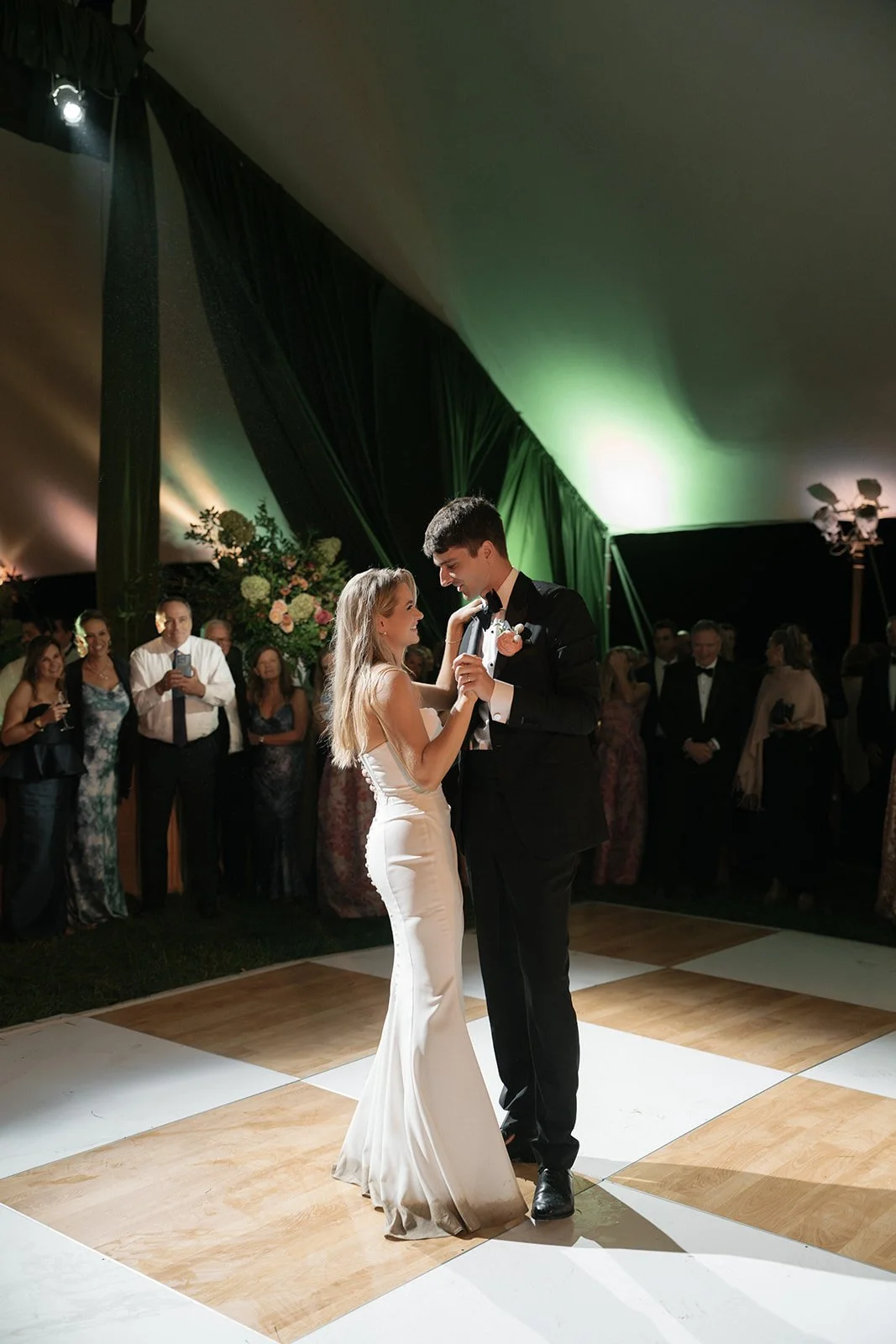 Inside a Lush Eastern Shore Tent Wedding.  .jpg