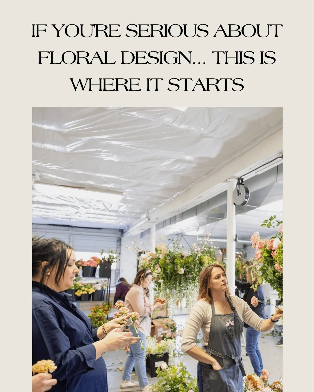 The way you learn floral design matters.

That&rsquo;s why we&rsquo;ve refined our workshop into something more intentional.

The Floral Design Intensive is a hands-on, small-group experience led entirely by our team. It&rsquo;s grounded in real even