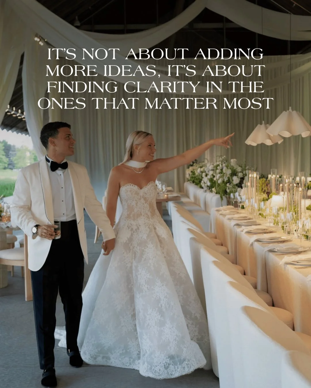 Most people think florals start with choosing flowers.

For us, it starts with understanding the space and the story behind the celebration. The location, the season, the way you want the day to feel when everyone walks in.

Once those pieces are cle