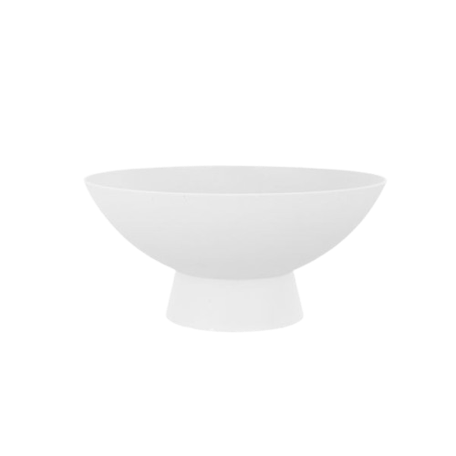 Medium White Ceramic Vase.png