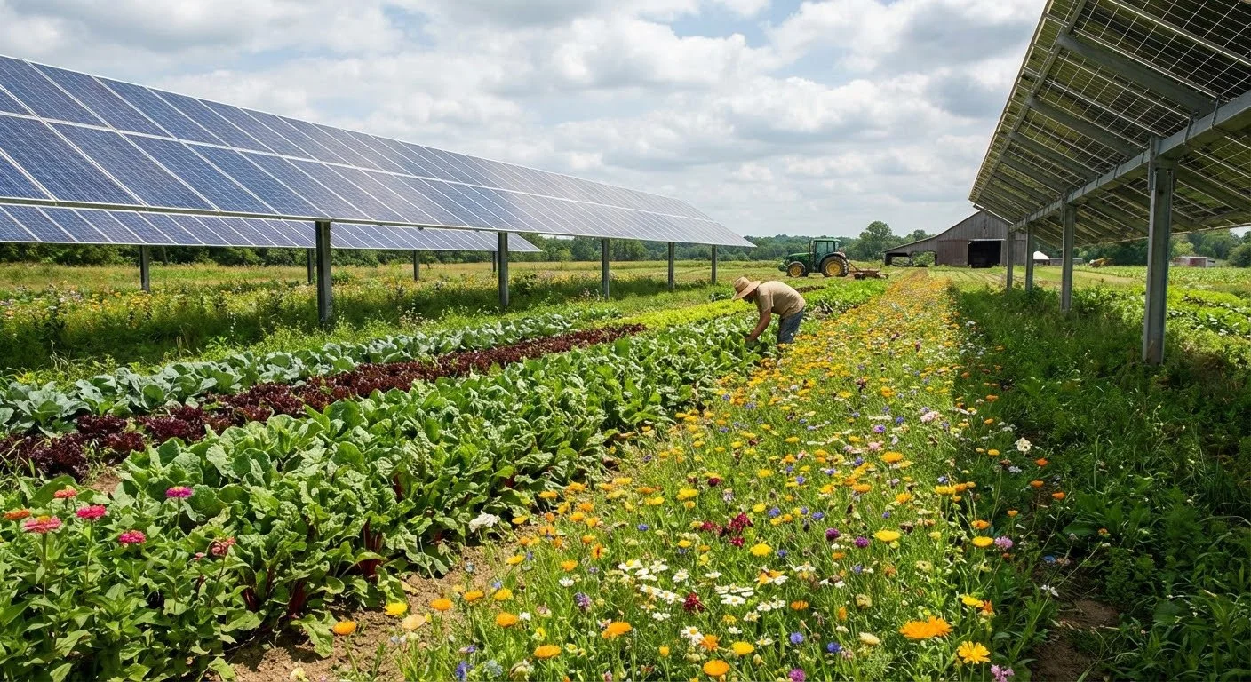 How Agrivoltaics Is Changing the Future of Farming
