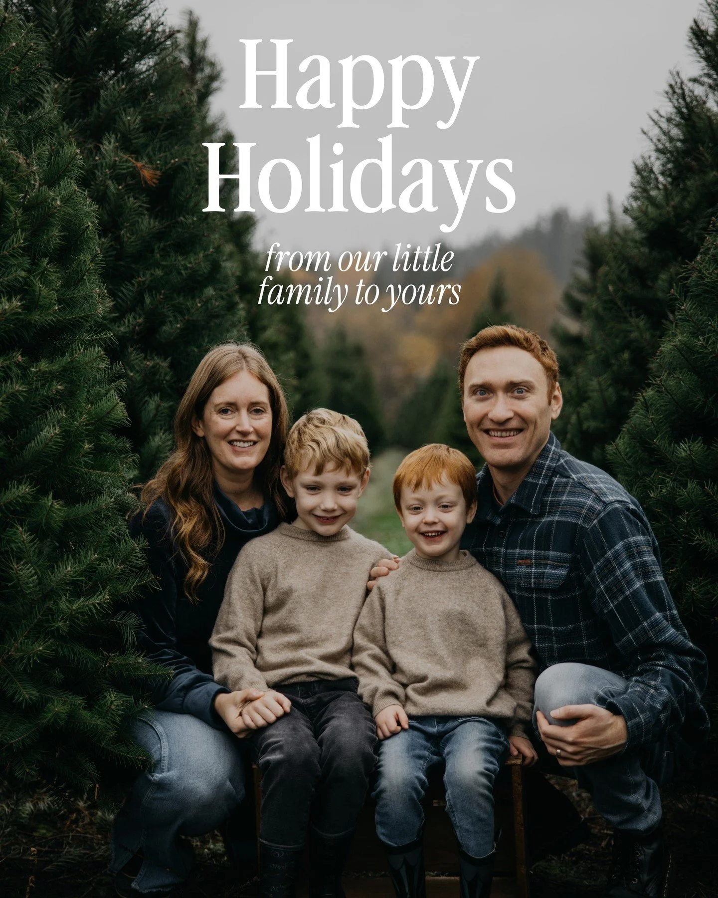 Happy holidays from our family to yours ❤️

Feeling extra grateful today... for this community, for every message, every referral, every person who&rsquo;s been part of my world this year.

Thank you for being here. It means more than you know.

Wish