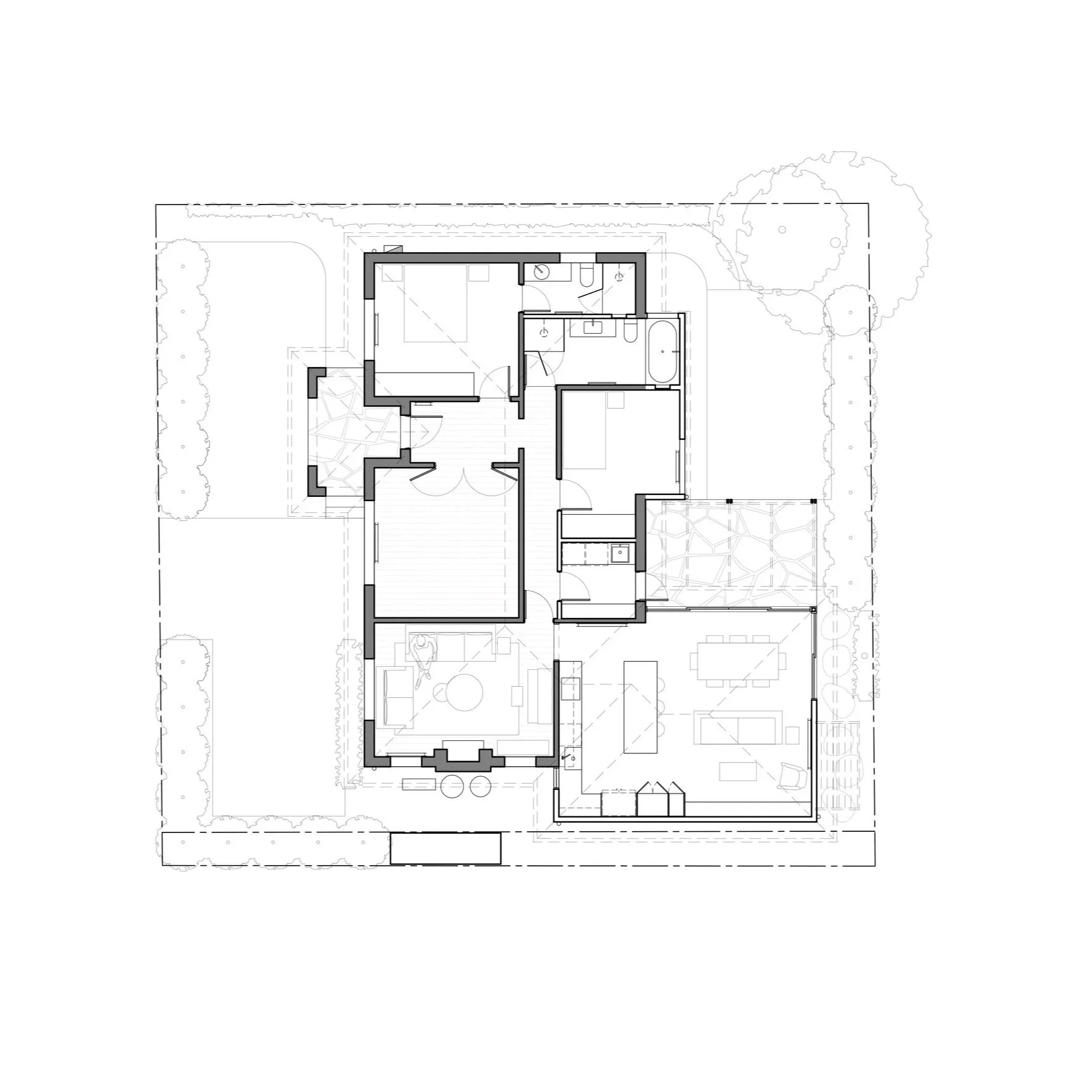 Sheri Haby Architects_Art Deco House_plan_Caulfield North_Alteration and Addition