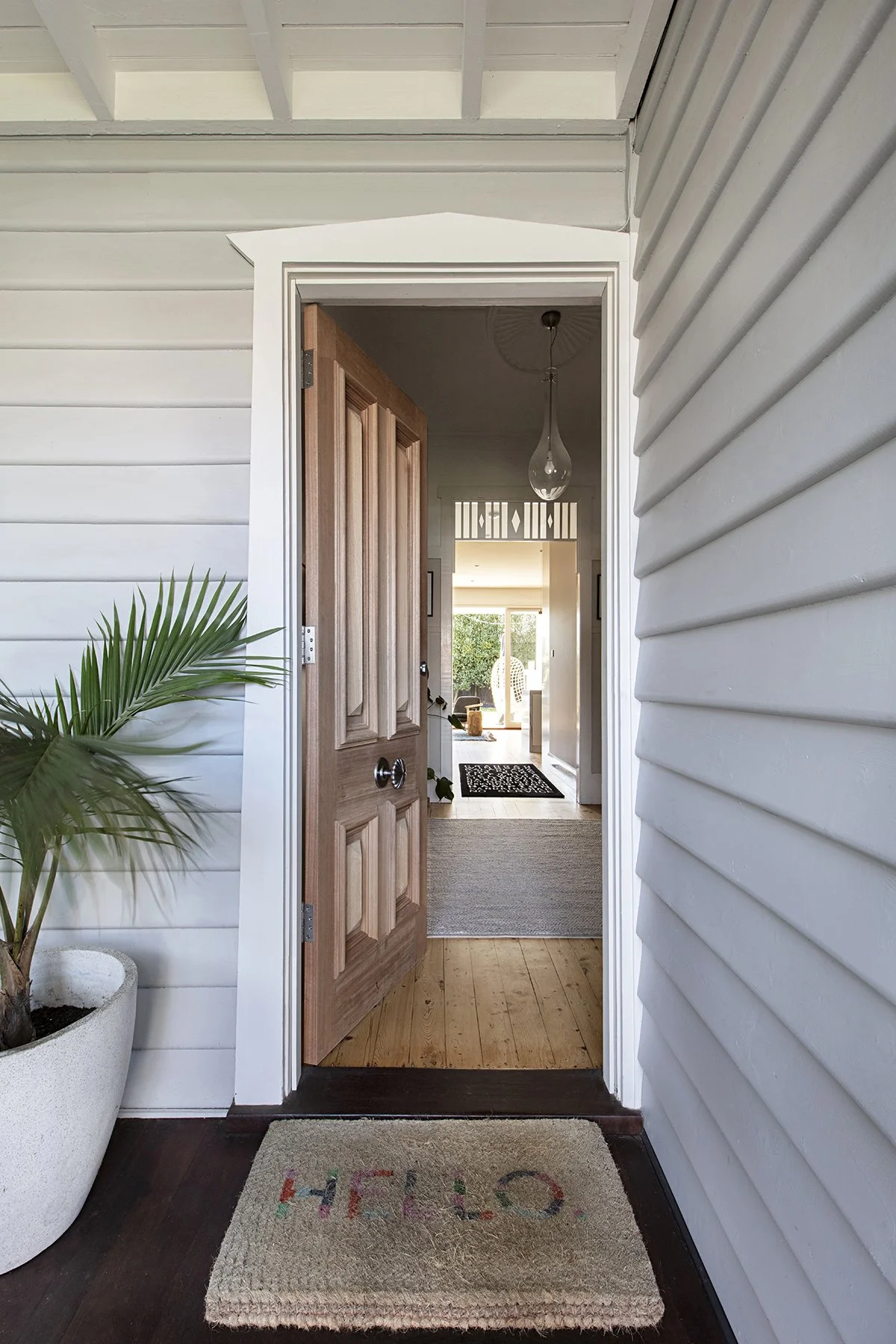 Californian bungalow entry porch