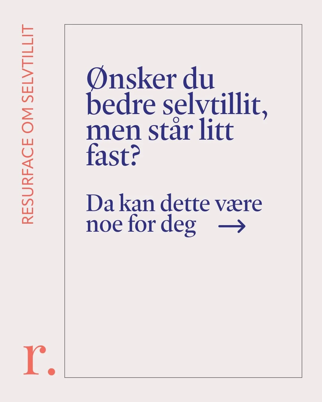 Selvtillit er sammensatt og kan bygge p&aring; hvordan du forholder deg til tanker og hvor mye tid og makt du gir dem. 

N&aring;r vi vet hvordan ting fungerer - blir det lettere &aring; finne gode m&aring;ter &aring; styrke oss selv p&aring;. 

Svei