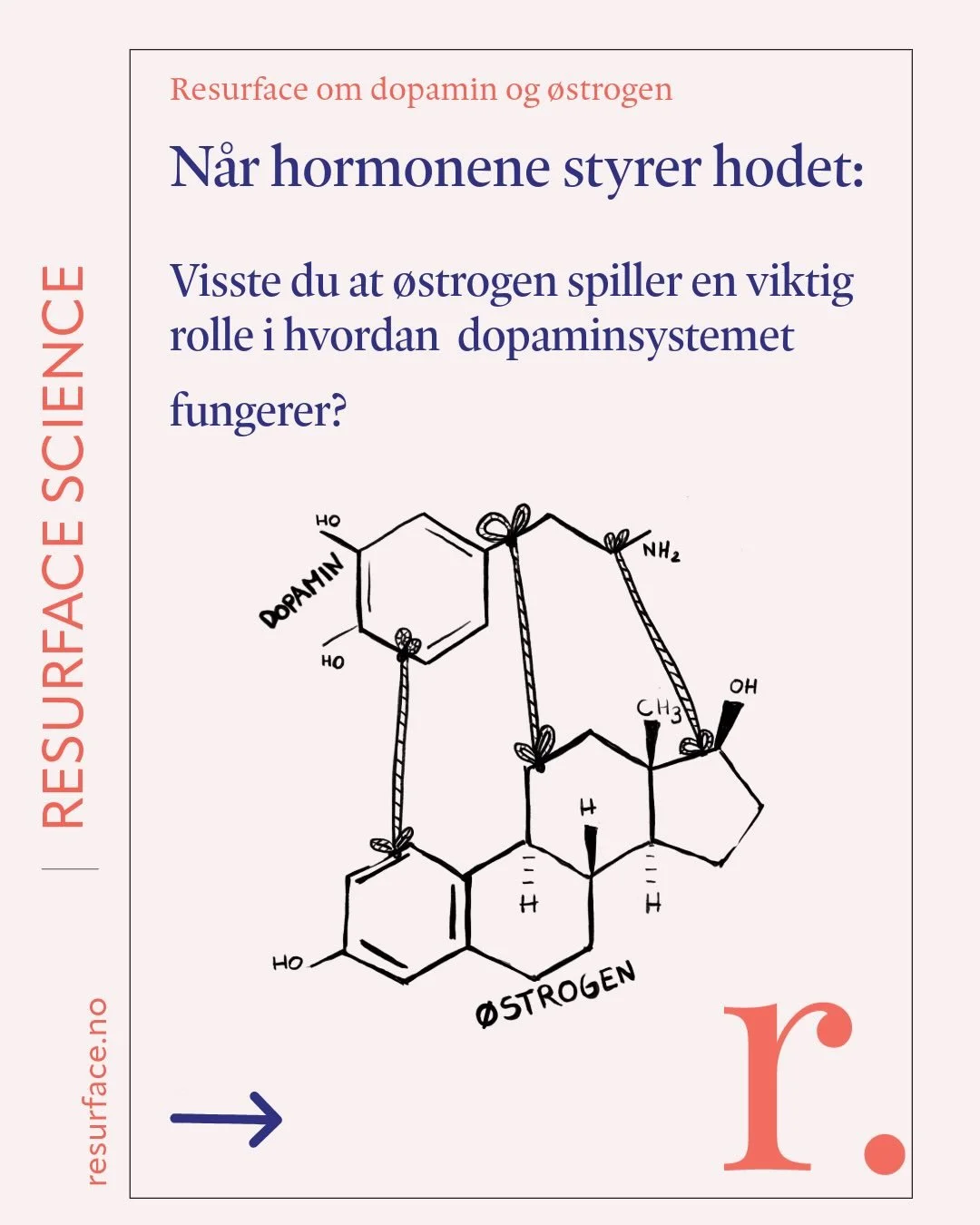 N&aring;r du vet den biologiske forklaringen - kan det v&aelig;re lettere &aring; spille p&aring; lag med kroppen -&gt; 

Illustrasjon: @juliemelsom 

#&oslash;strogen #dopamin #psykologi
