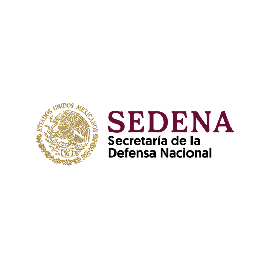 Logotipo de la Secretaría de la Defensa Nacional de México con el escudo nacional.