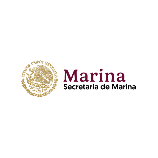 Logotipo de la Secretaría de Marina de México con el escudo nacional.