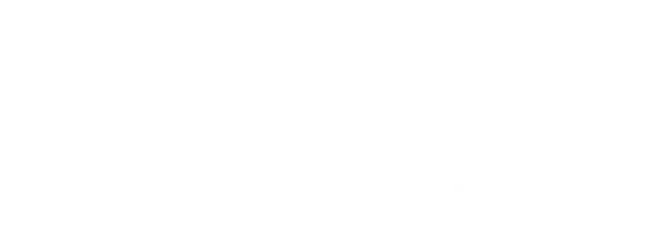 "What Am I Eating? With Zooey Deschanel" text in white letters on a bold pink background.
