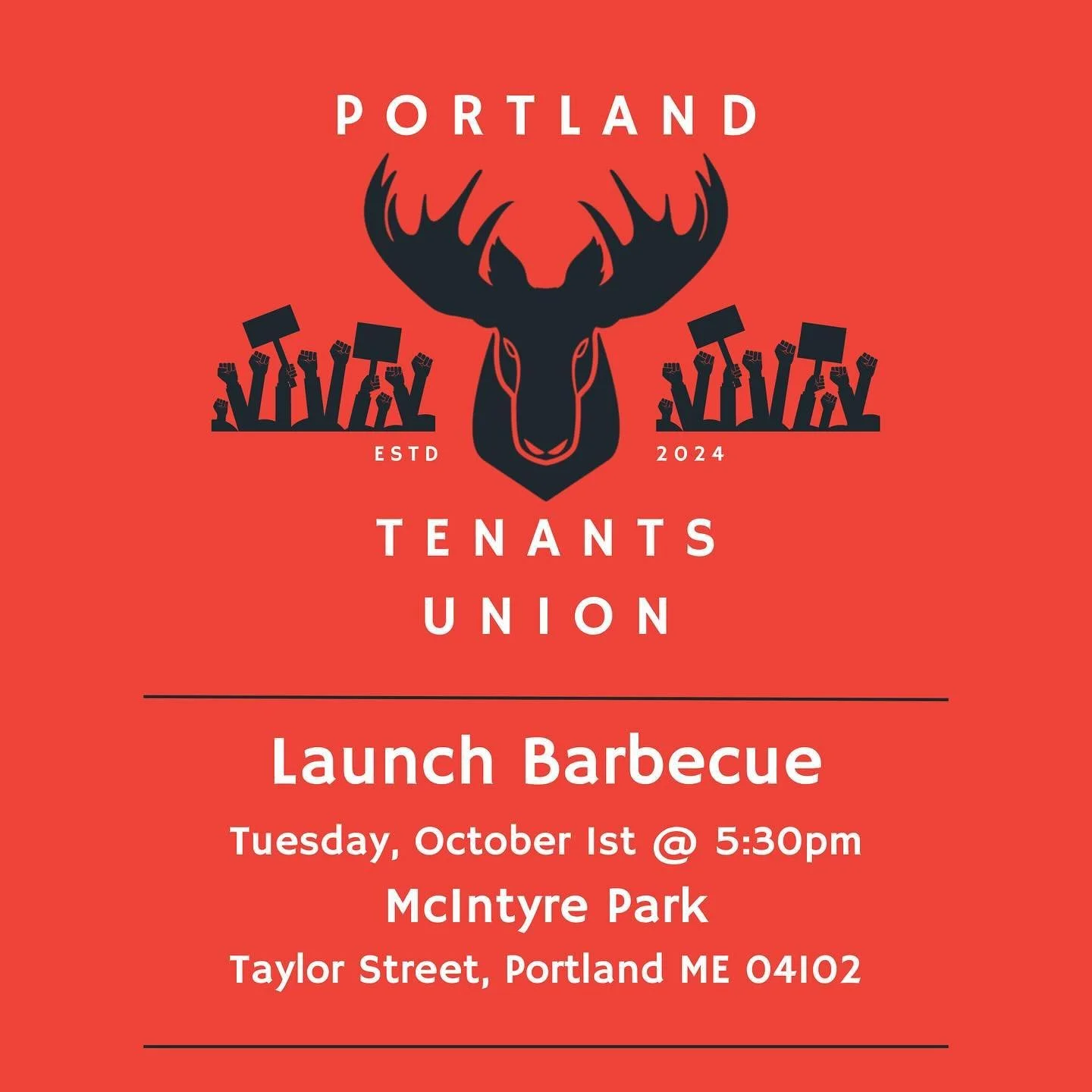 Introducing the Portland Tenants Union. Fighting for the rights of all renters in Portland, Maine. Sign up now at the link in bio.