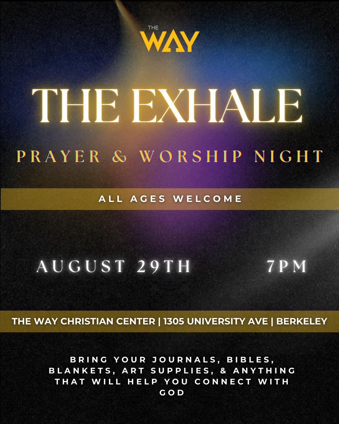 The Exhale Prayer & Worship Night: Churchwide Edition
