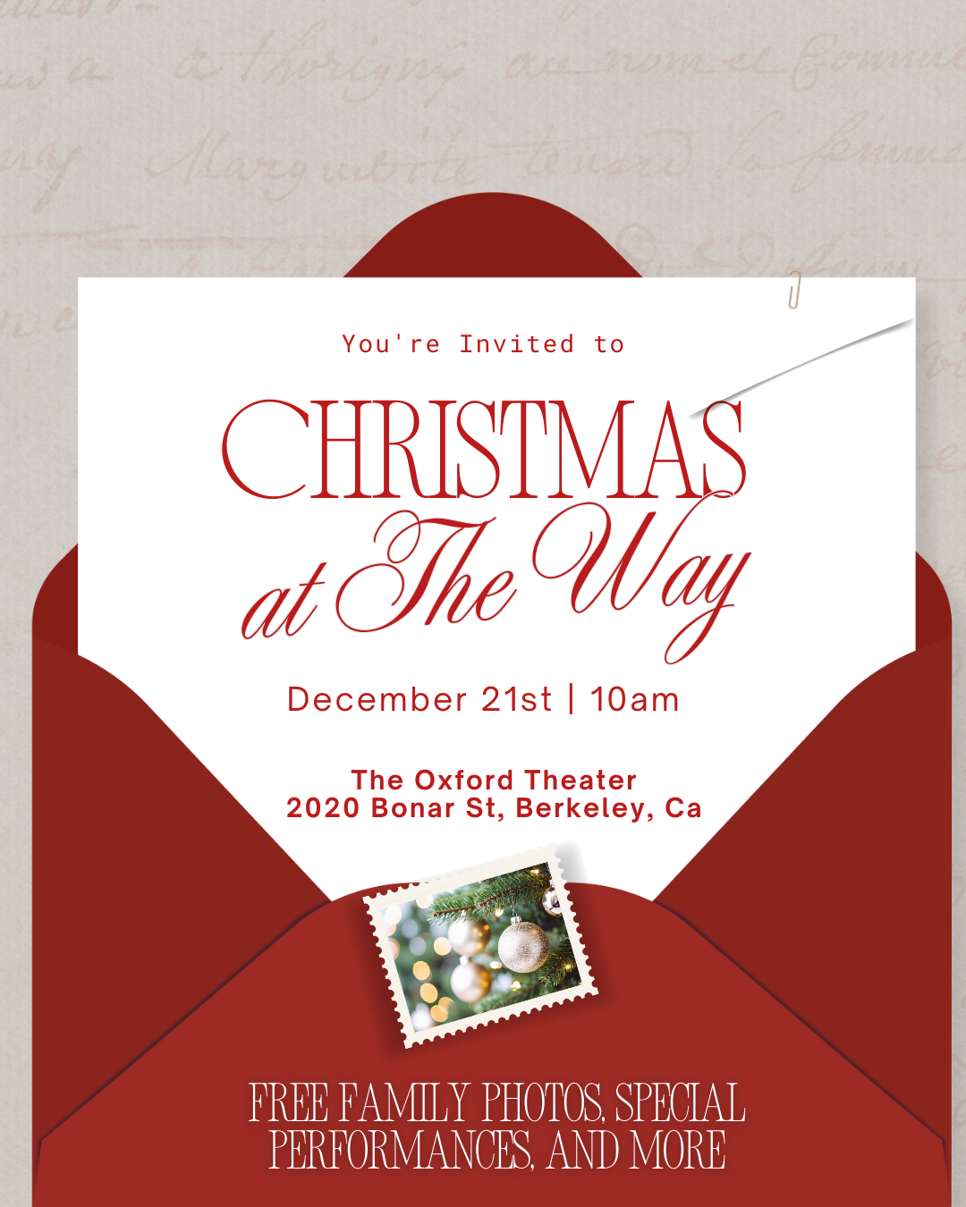Christmas at The Way