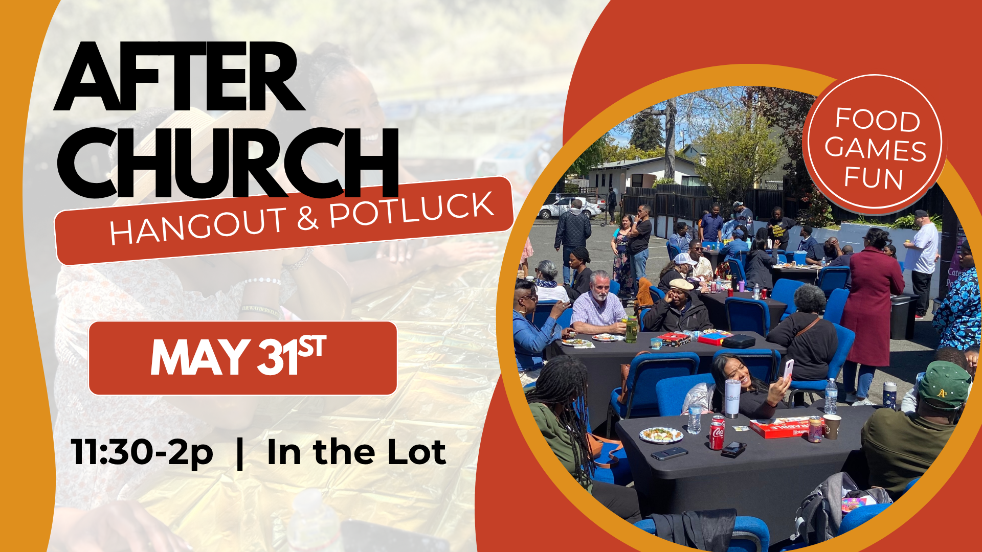 After Church Hangout & Potluck