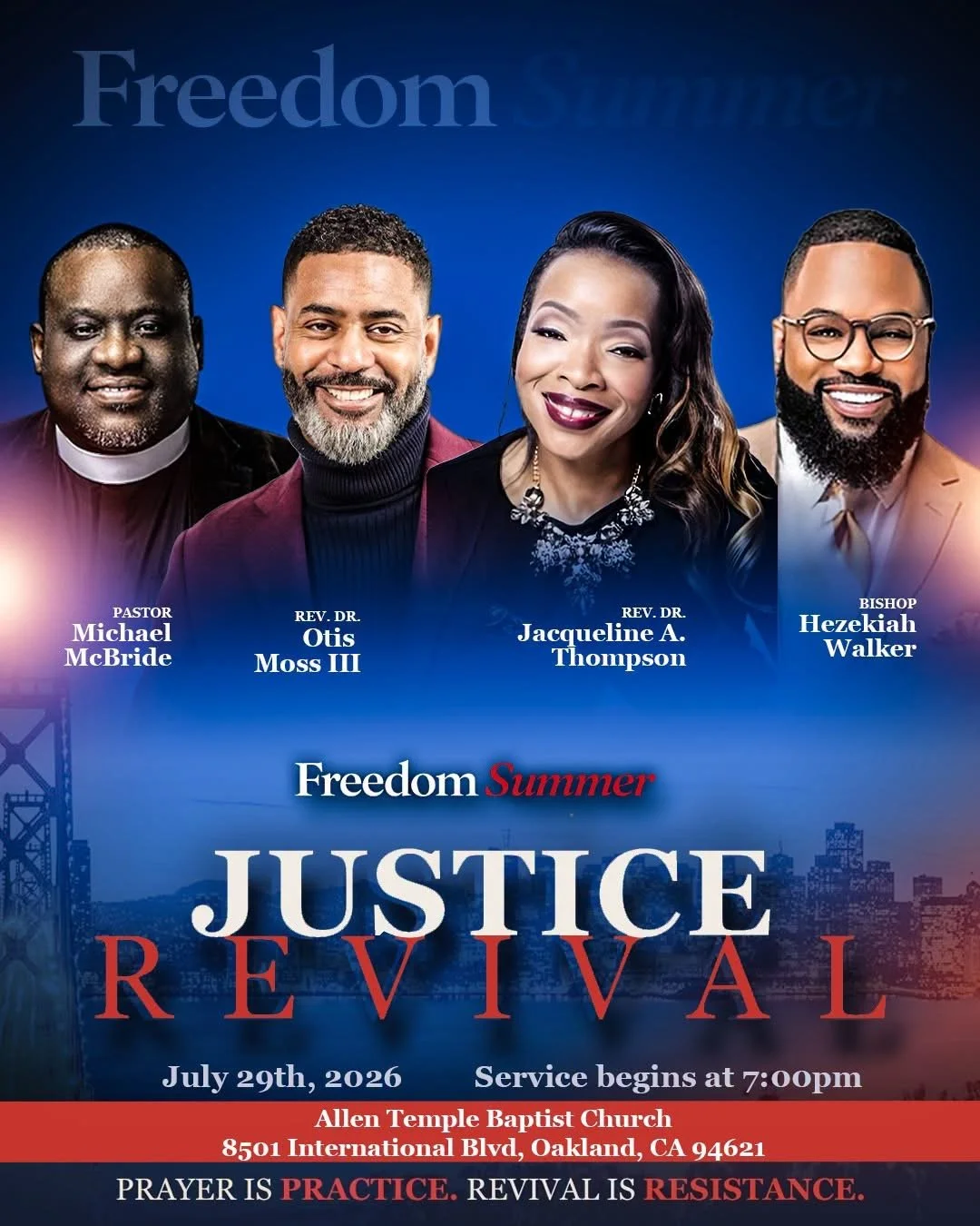 Freedom Summer Justice Revival