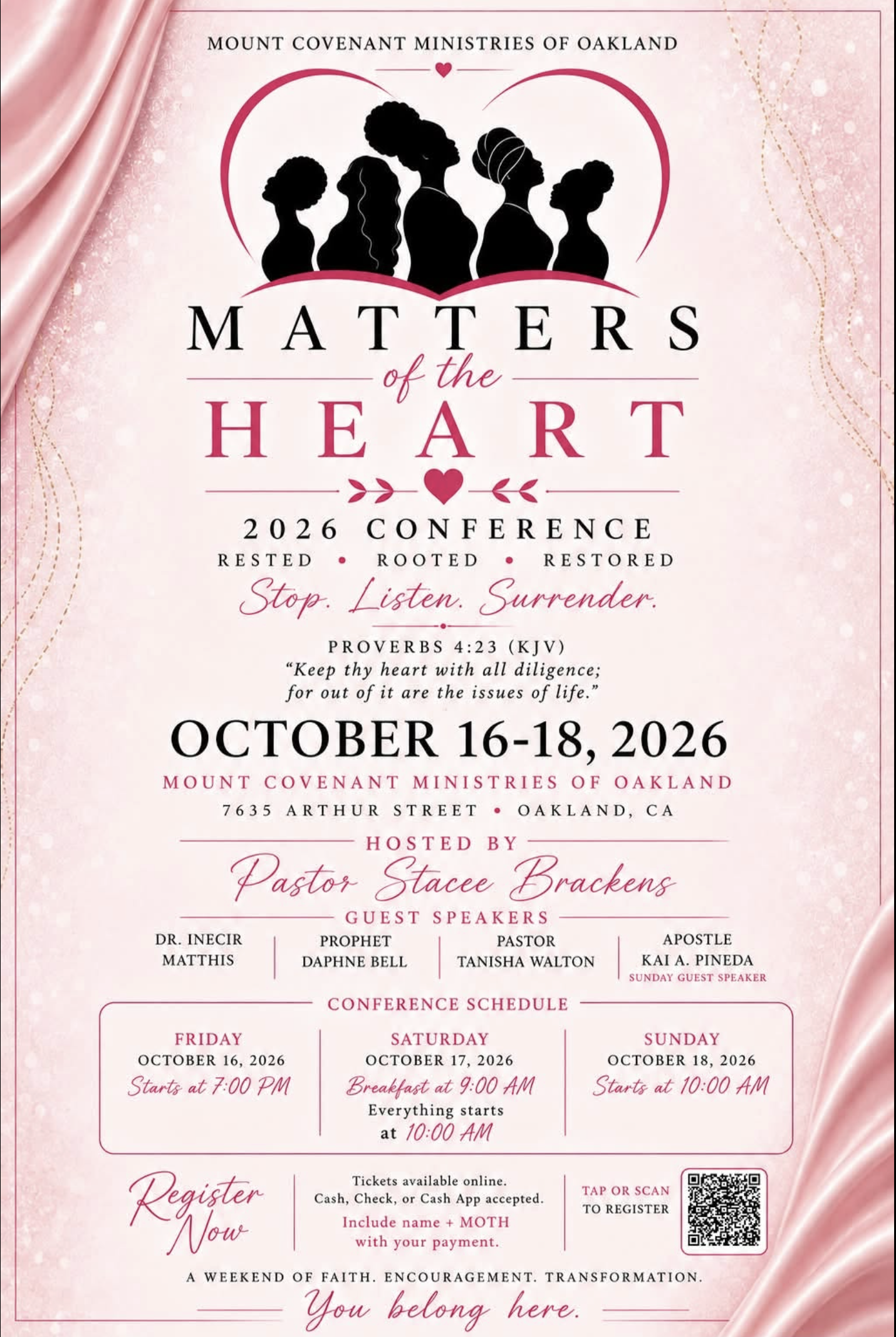 Matters of the Heart Women's Conference