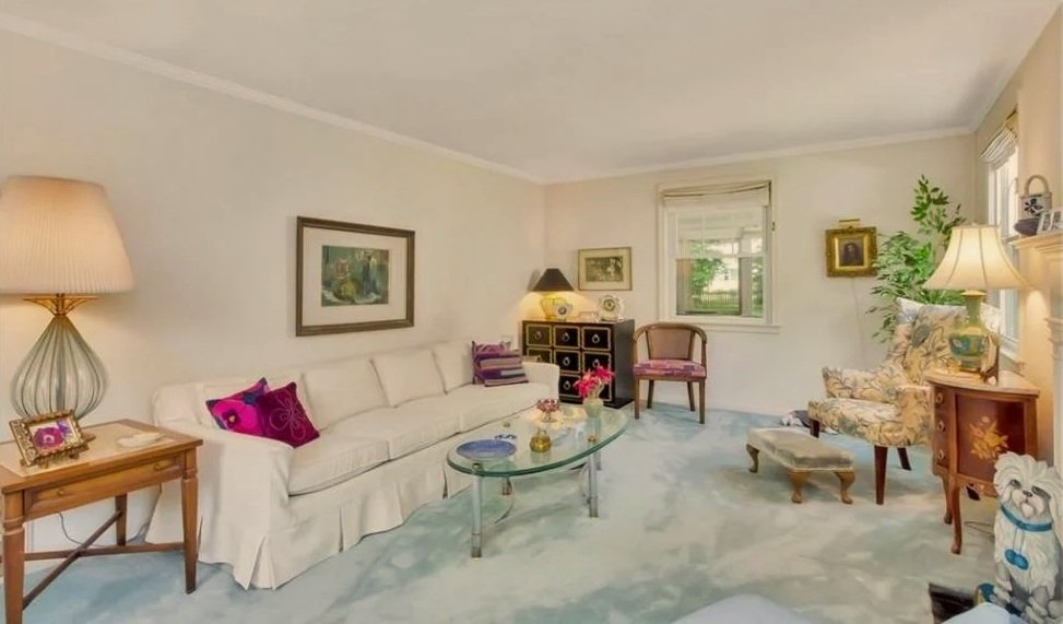 Before Renovation -- The room was missing a focal point.