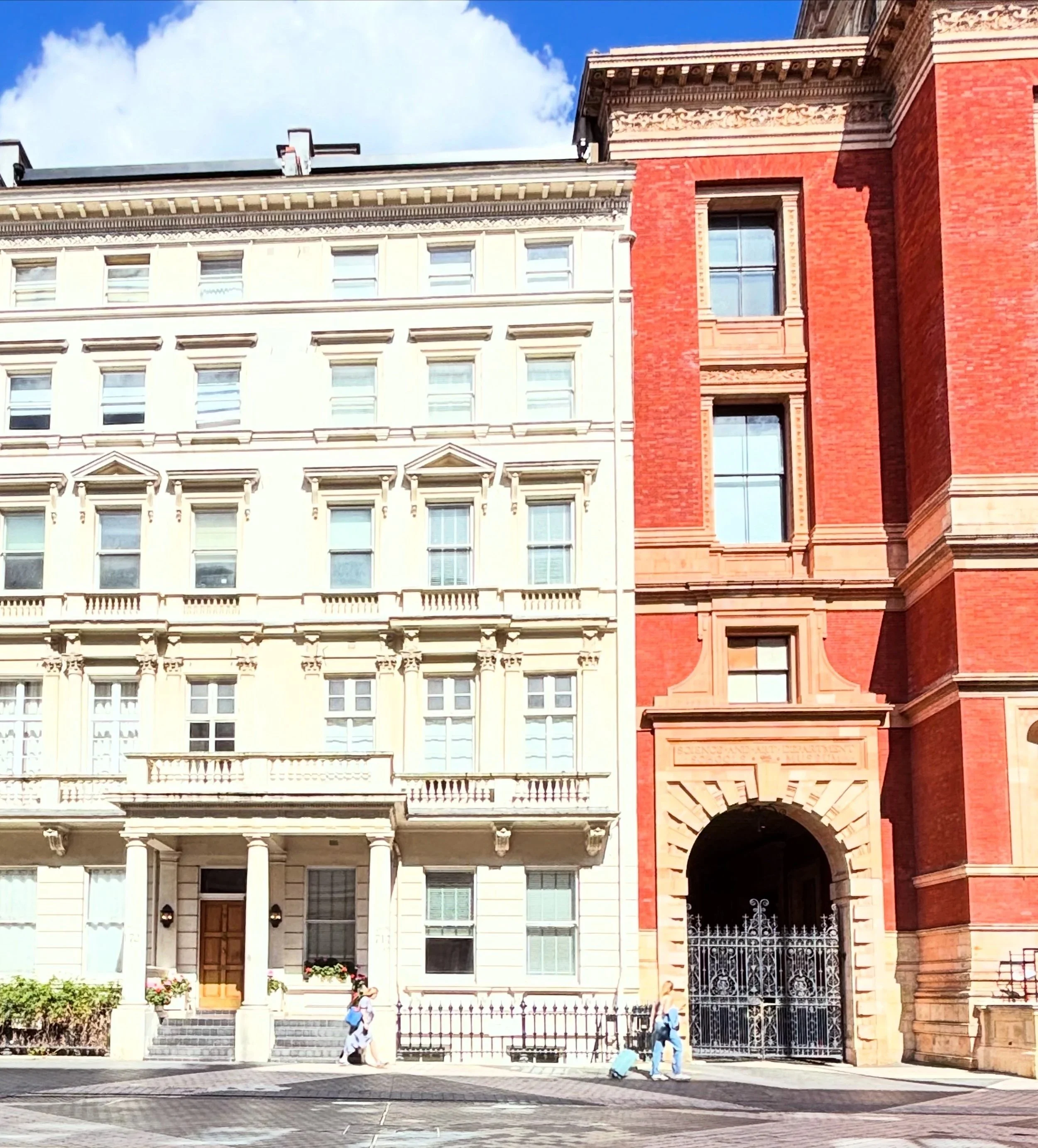 South Kensington, London. Mixed architecture.