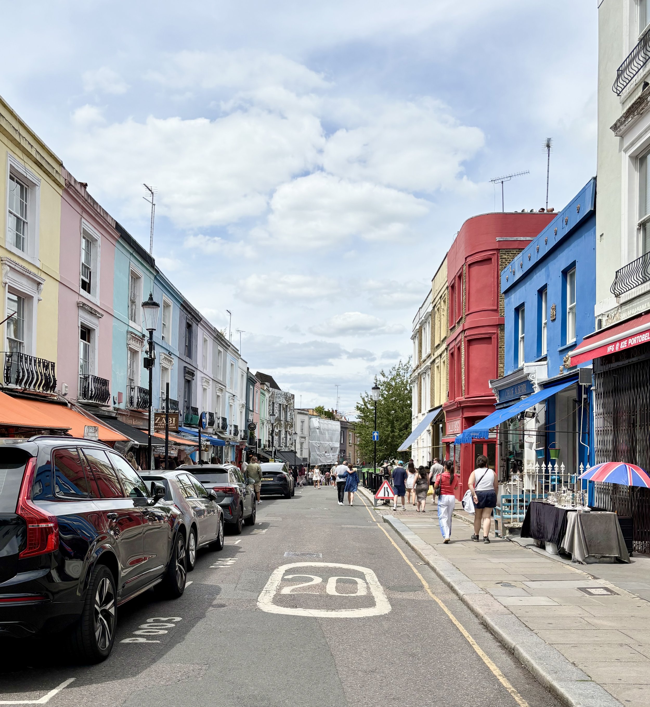Portobello Road, London.