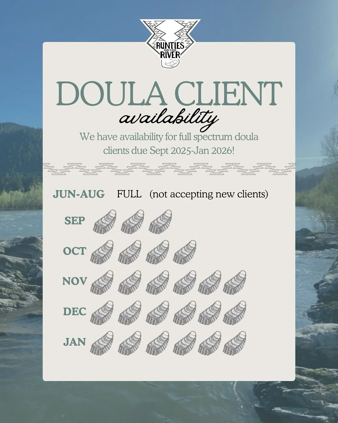 Are you welcoming a new baby between September and January? We have full spectrum doula care availability for new clients who are due this Fall through Winter! Follow the link in our bio to fill out an inquiry or reach out to us directly at (707) 630