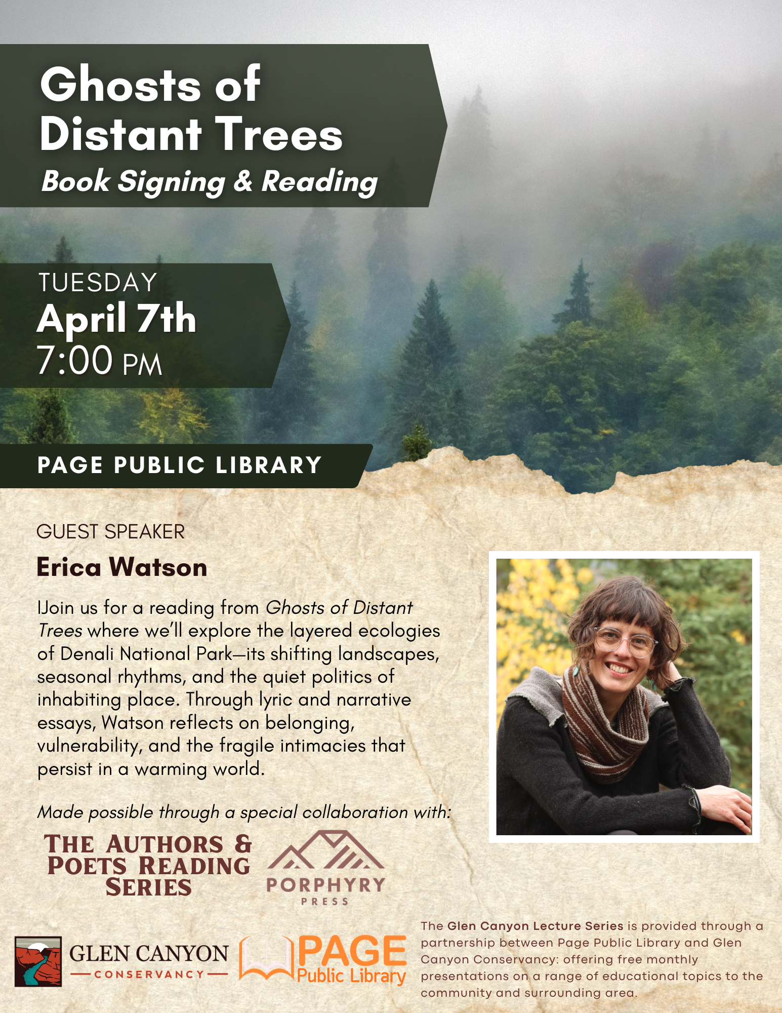 Page Authors and Poets Reading Series