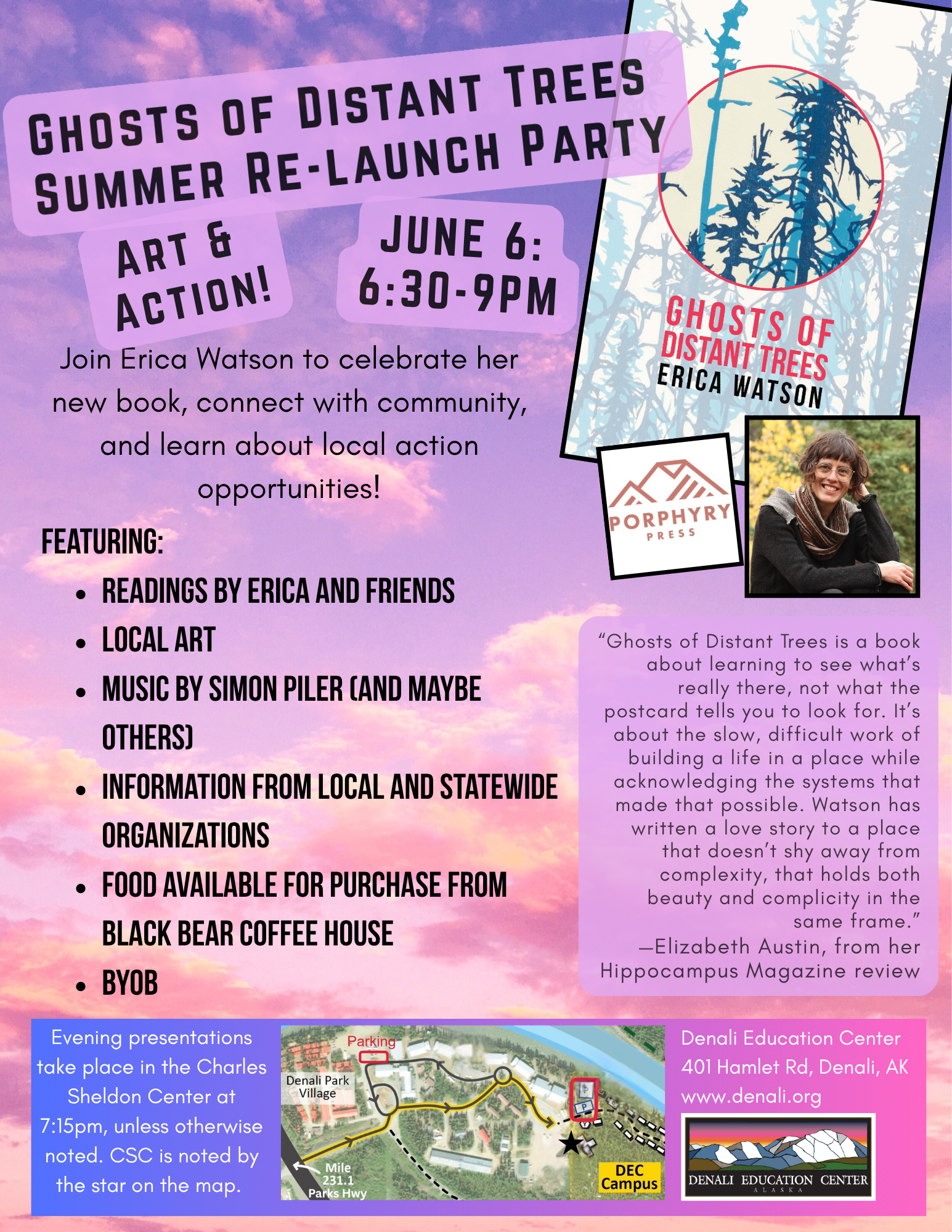 Ghosts of Distant Trees Summer Re-Launch Party