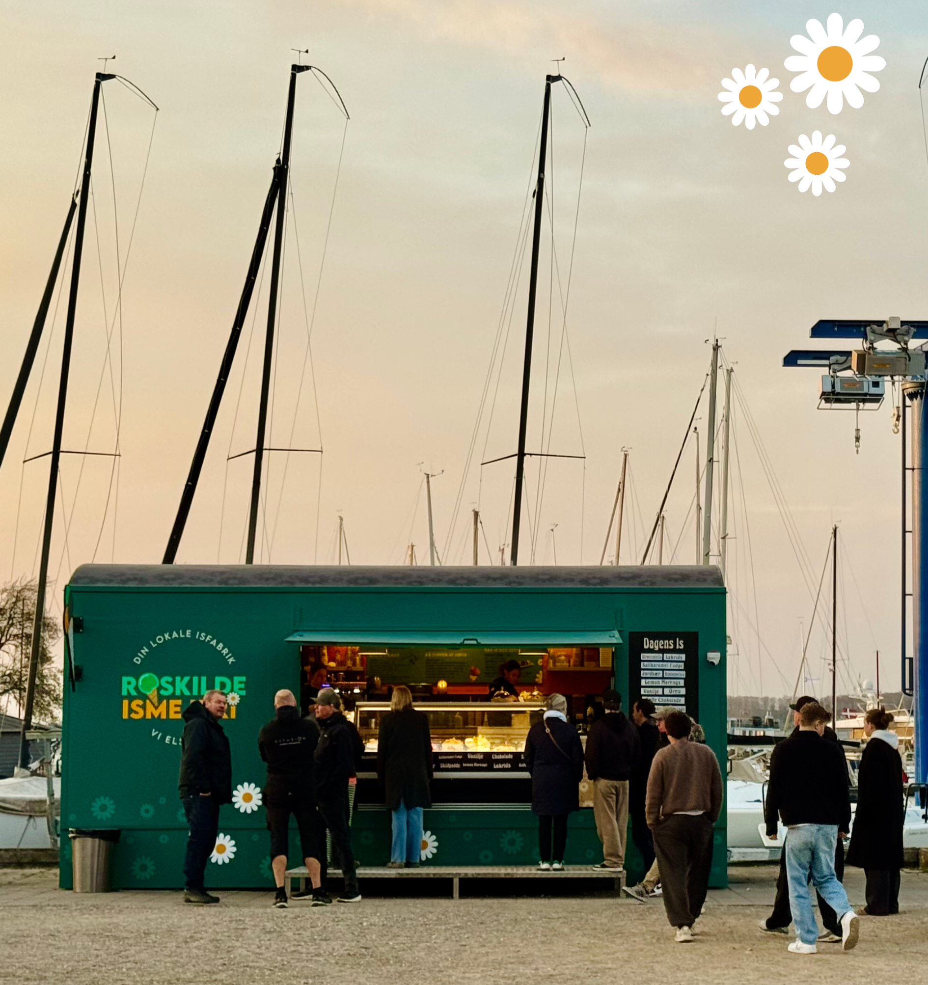 Havnevognen har åbent