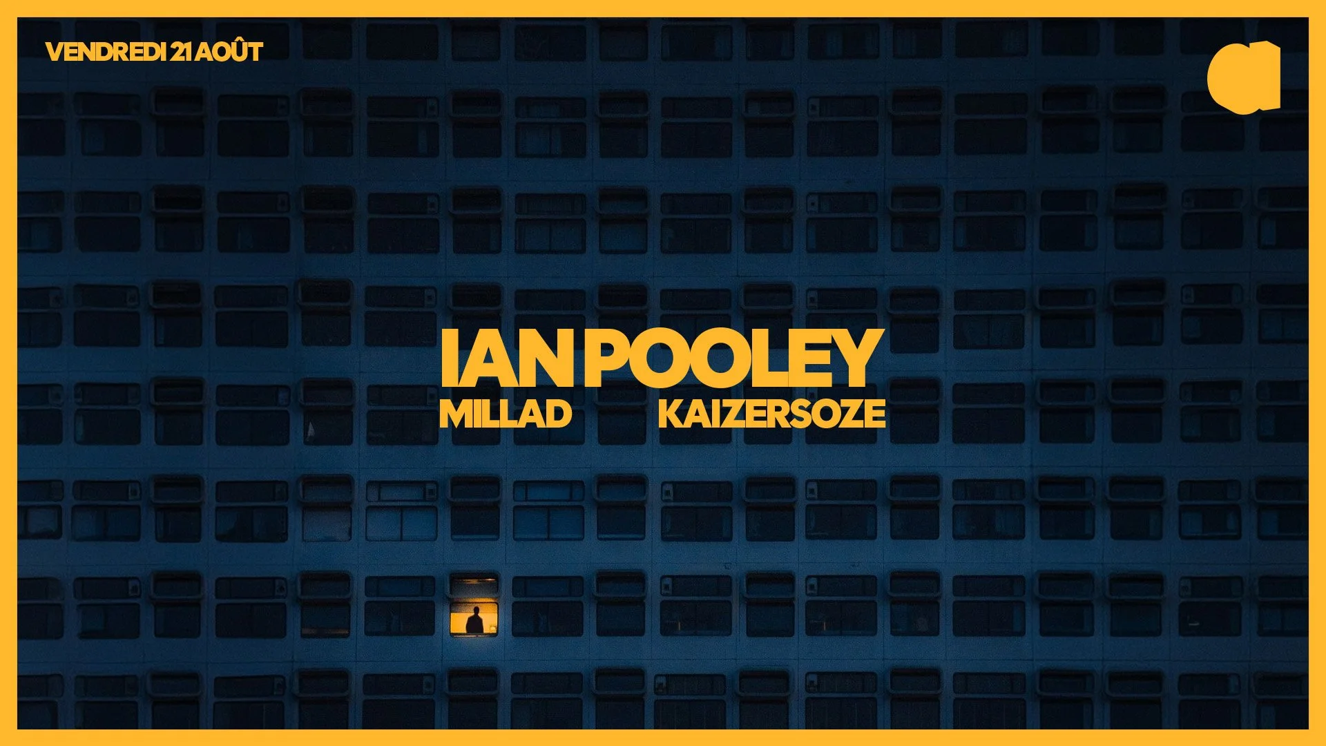 IAN POOLEY · MILLAD · KAIZERSOZE