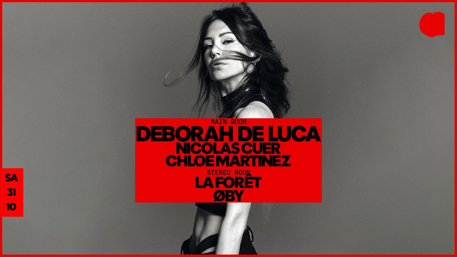 DEBORAH DE LUCA · NICOLAS CUER · CHLOE MARTINEZ · LA FORÊT &amp; ØBY