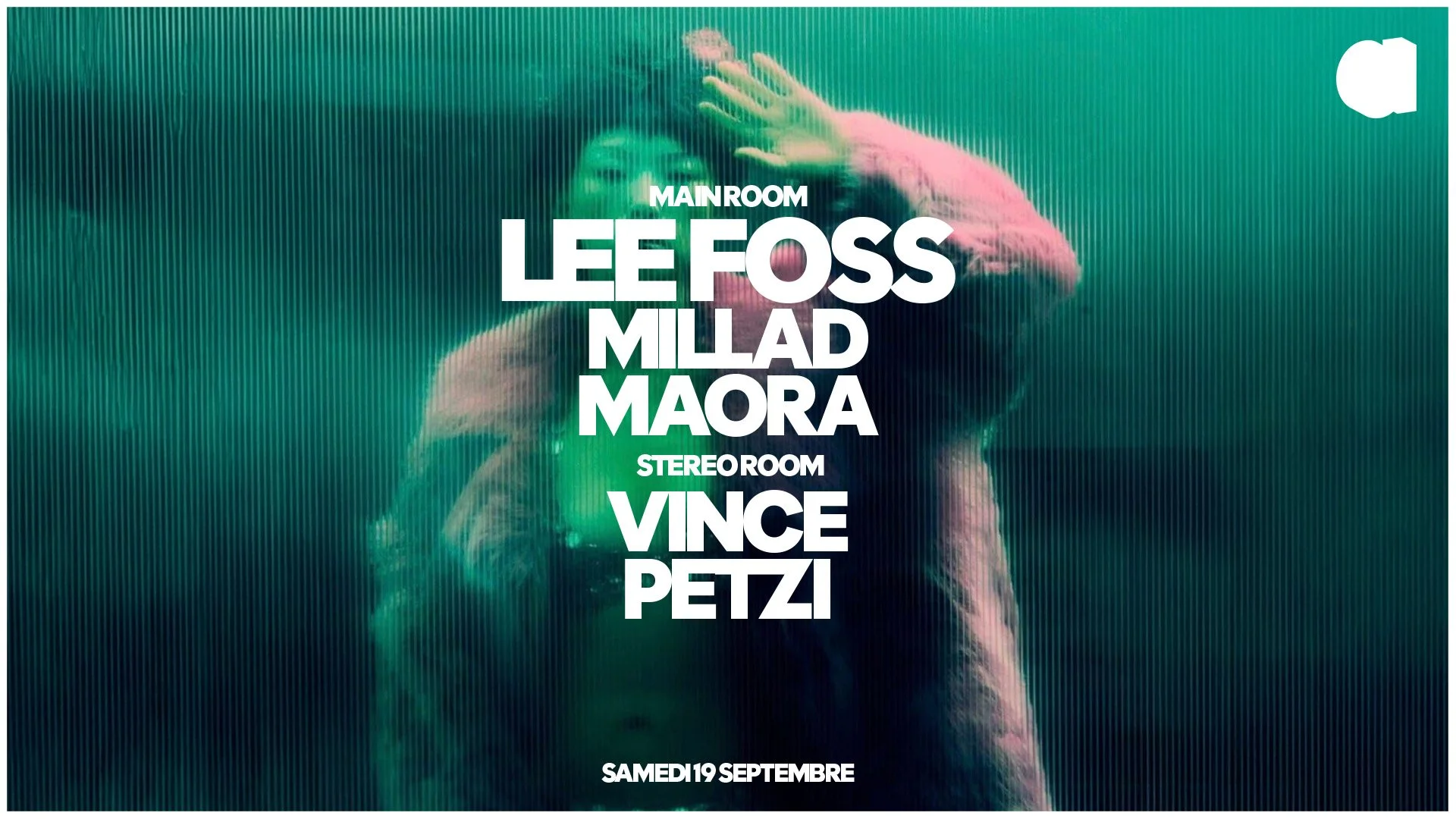 LEE FOSS · MILLAD · MAORA · VINCE · PETZI