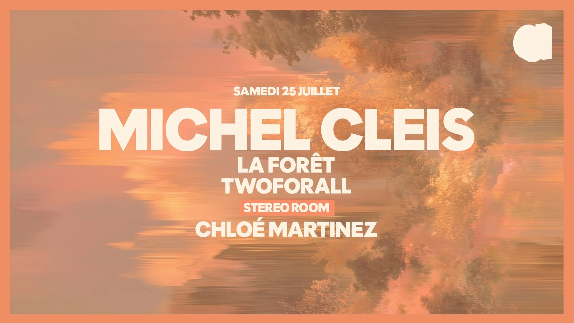 MICHEL CLEIS · LA FORÊT · TWOFORALL · CHLOÉ MARTINEZ